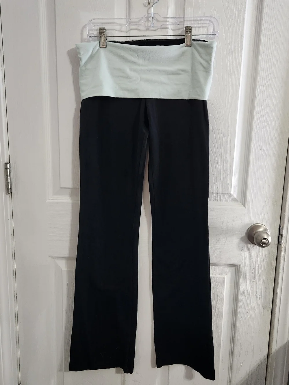 Vintage Victoria secret PINK y2k fold over yoga pants medium bling rhinestones
